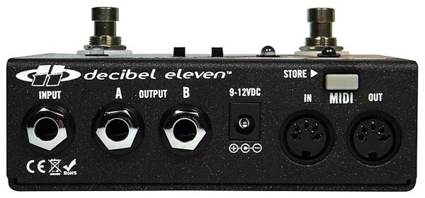 Decibel Eleven Split Personality Amp Switcher, Rear