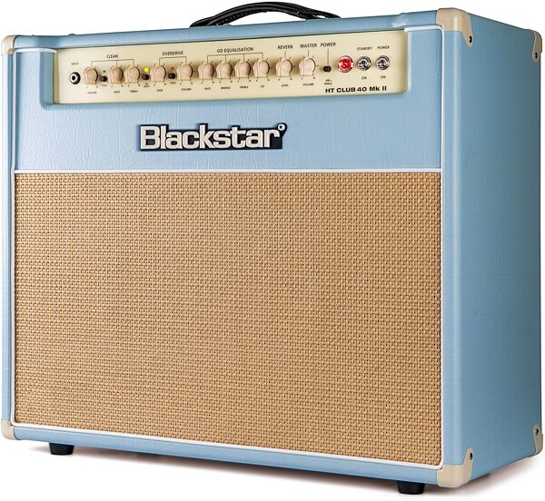 Blackstar HT Club 40 MkII Black and Blue Edition (40 Watts, 1x12"), Action Position Back