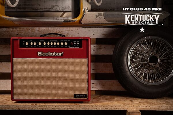Blackstar HT Venue Club 40 MkII Kentucky Special Guitar Combo Amplifier (40 Watts, 1x12"), Action Position Back