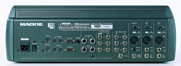 Mackie HUI Universal DAW Controller, Rear