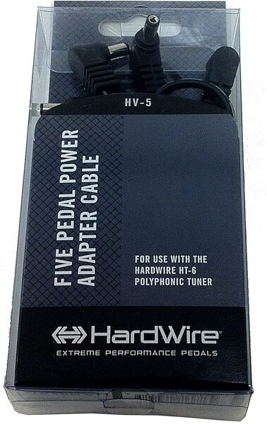 HardWire HV5 Five Pedal Power Adapter Chain Cable, Package