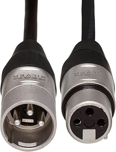Hosa HXX-000 Pro Balanced REAN XLR Interconnect Cable, 100 foot, Action Position Back