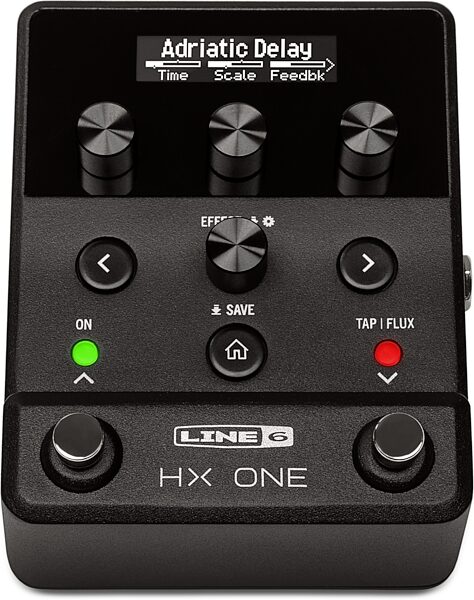 Line 6 HX One Stereo Effect Pedal, New, Action Position Back