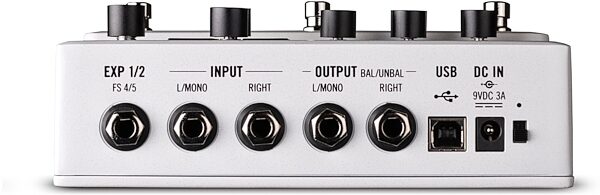 Line 6 HX Stomp Multi-Effects Processor Pedal, Stomptrooper White, Limited Edition Model, Main Back