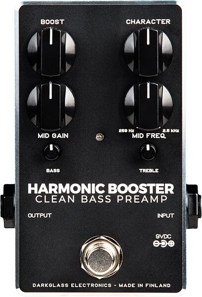 Darkglass Harmonic Booster Pedal, New, Action Position Back