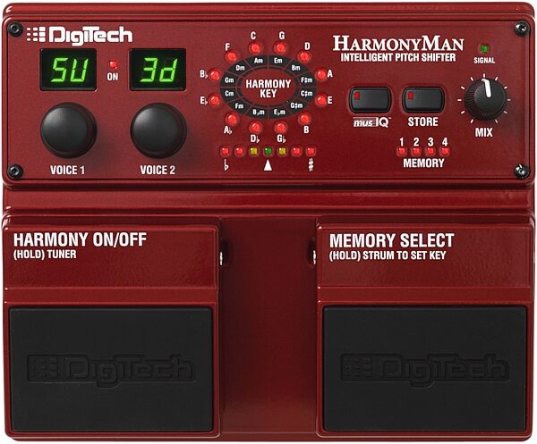 DigiTech HarmonyMan Intelligent Pitch Shifter Guitar Pedal, Main