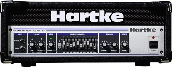 Hartke 5500 Bass Amplifier Head (500 Watts), Main