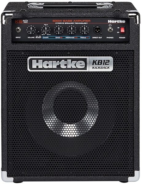 Hartke KB12 Kickback Bass Combo Amplifier, New, Angle