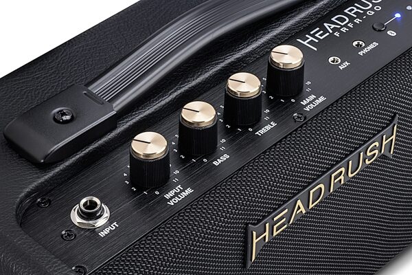 Headrush FRFR GO Rechargeable Bluetooth Amplifier, New, Action Position Back