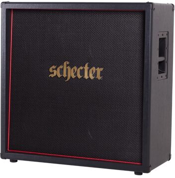 Schecter HR412 Hellraiser USA Guitar Speaker Cabinet (4x12"), Straight