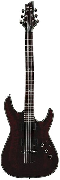 Schecter Hellraiser C1 EX Electric Guitar, Black Cherry