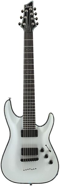 Schecter C-7 Hellraiser 7-String Electric Guitar, White