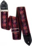 Jodi Head Slider Brocade Guitar Strap, Main