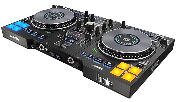 Hercules DJControl Jogvision DJ Controller, Angle II