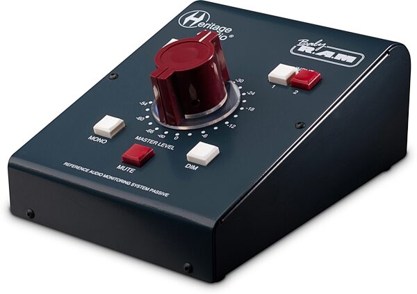 Heritage Audio Baby RAM Passive Monitor Controller, New, Action Position Back