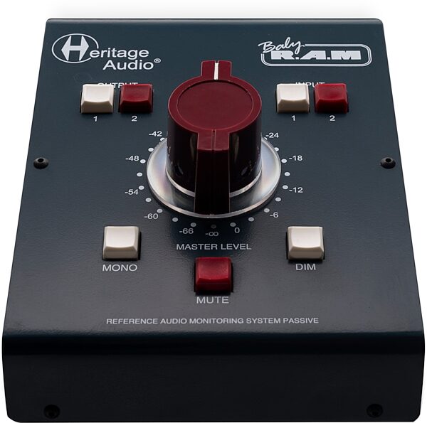 Heritage Audio Baby RAM Passive Monitor Controller, Blemished, Action Position Back