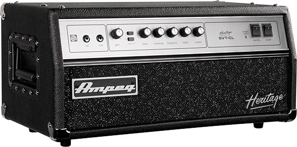 Ampeg Heritage SVT-CL 2011 Bass Amplifier Head (300 Watts), New, Angle