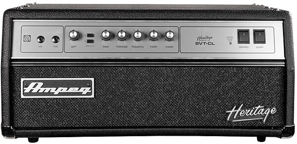 Ampeg Heritage Series SVT-CL Classic Bass Amplifier Head (300 Watts), Main