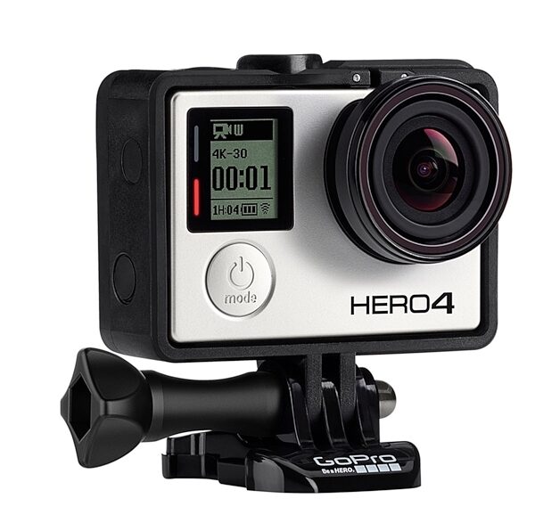 GoPro HERO4 Black Video Camera, Music Edition, View 4