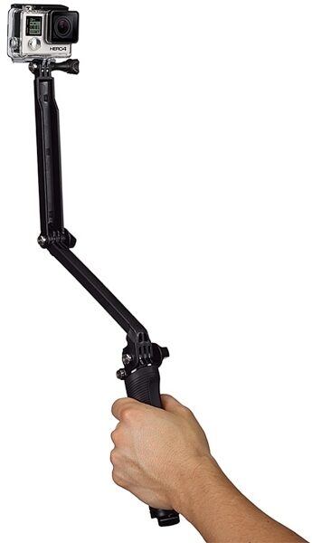 GoPro AFAEM001 3-Way Grip Arm Tripod Mount, In Use 1