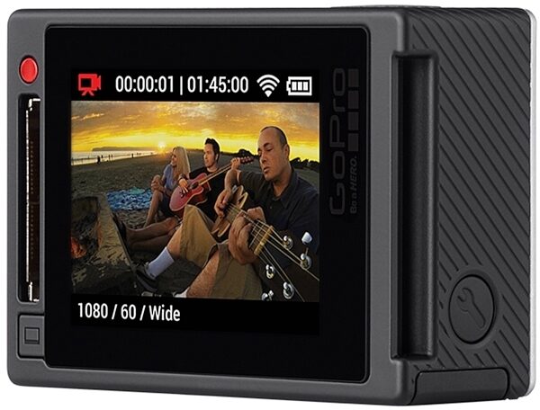 GoPro HERO4 Silver Video Camera, Music Edition, View 6