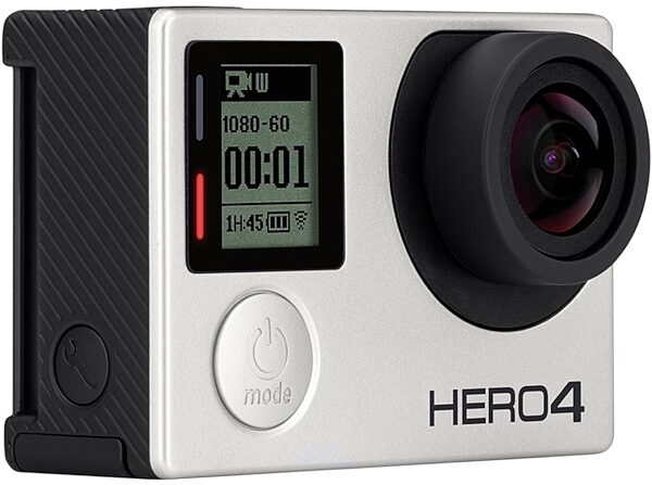 GoPro HERO4 Silver Video Camera, Music Edition, View 1