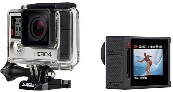 GoPro HERO4 Silver Video Camera, Adventure Edition, View 9