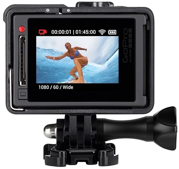 GoPro HERO4 Silver Video Camera, Music Edition, View 15