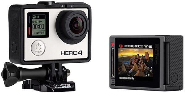 GoPro HERO4 Silver Video Camera, Music Edition, View 21