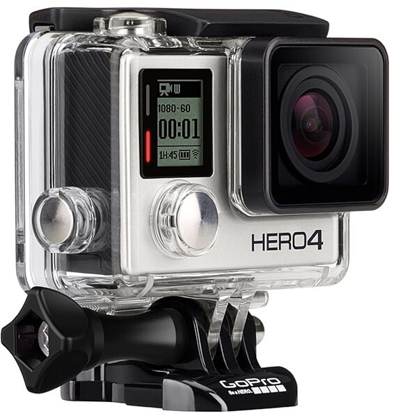 GoPro HERO4 Silver Video Camera, Music Edition, View 32