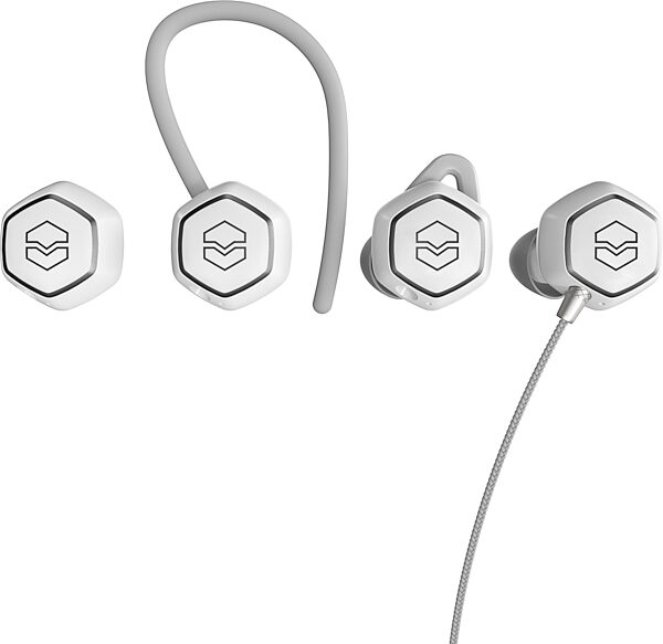V-Moda Hexamove Pro True Wireless Bluetooth Earbuds, Action Position Back