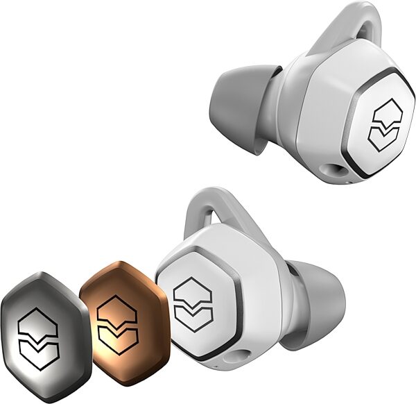 V-Moda Hexamove Pro True Wireless Bluetooth Earbuds, Action Position Back