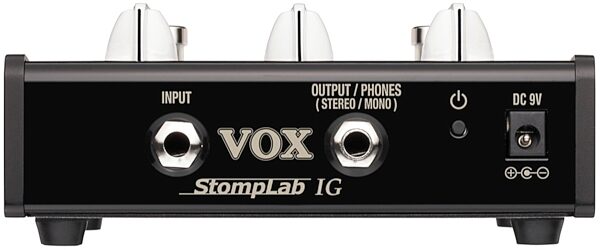 Vox StompLab 1G Modeling Guitar Effects Pedal, New, Rear
