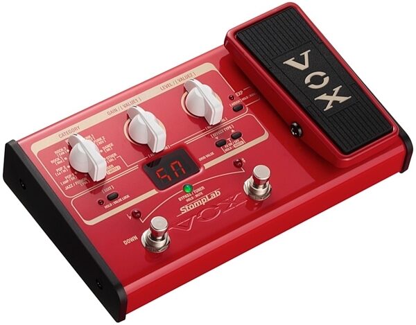 Vox StompLab IIB Modeling Bass Guitar Effects Pedal, New, Angle