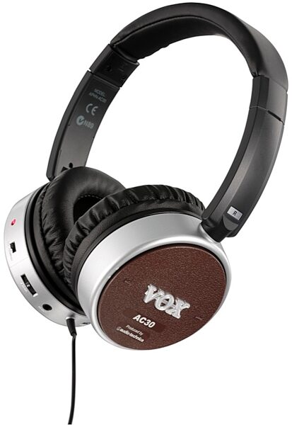Vox amPhones Active Amplifier Headphones, AC30
