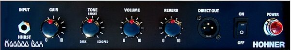 Hohner Hoodoo Box Harmonica Amplifier (5 Watts, 1x8 in.), Panel