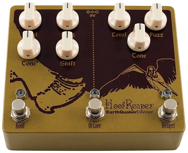 EarthQuaker Devices Hoof Reaper V2 Dual Fuzz Pedal, New, View