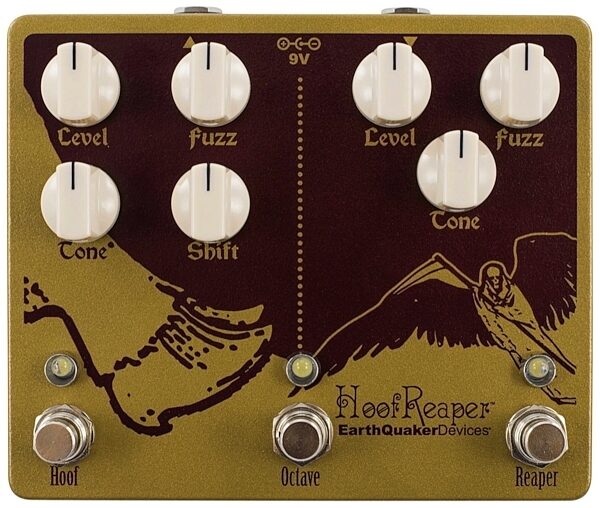 EarthQuaker Devices Hoof Reaper V2 Dual Fuzz Pedal, New, Main