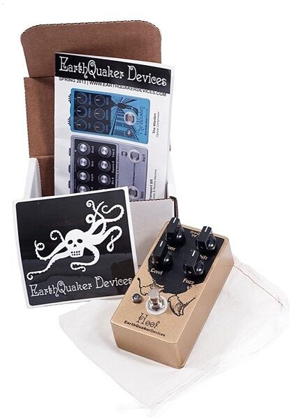 EarthQuaker Devices Hoof Fuzz Pedal, Package