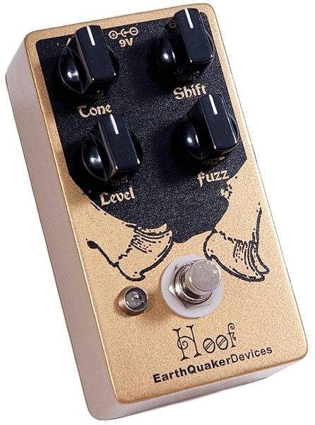 EarthQuaker Devices Hoof Fuzz Pedal, Left