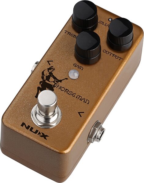 NUX Horseman K-Style Overdrive and Boost Pedal, New, Action Position Back