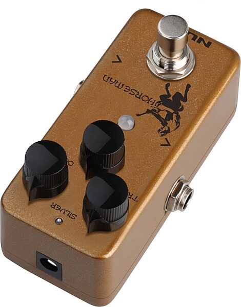 NUX Horseman K-Style Overdrive and Boost Pedal, New, Action Position Back