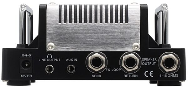 Hotone Thunder Bass Mini Bass Amplifier Head (5 Watts), Rear
