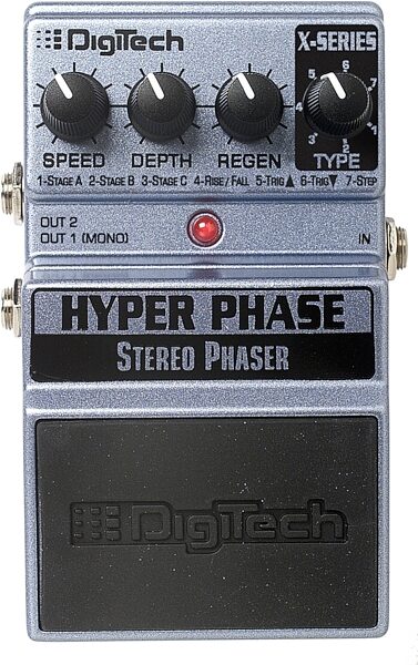 DigiTech Hyper Phase X-Series 7-Mode Phaser Pedal, Main
