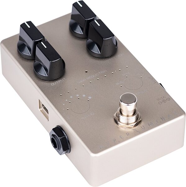 Darkglass Hyper Luminal Hybrid Compressor Pedal, New, Action Position Front