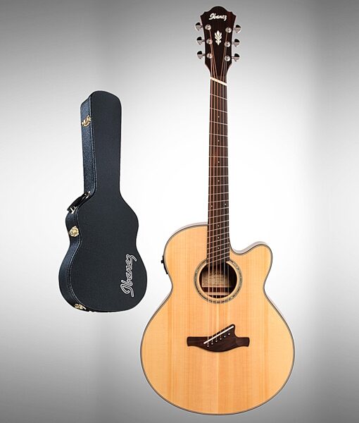 Ibanez AELFF10 Multi-Scale Acoustic-Electric Guitar, ibanez