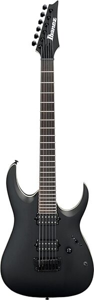 Ibanez RGAIR6 Iron Label Electric Guitar, Black Flat