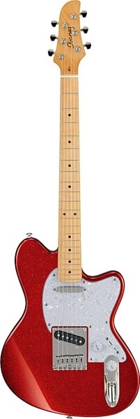 Ibanez TM302PM Talman Electric Guitar, Red Sparkle