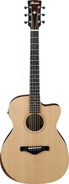 Ibanez AC150CE Artwood Traditional Acoustic-Electric Guitar, Action Position Back
