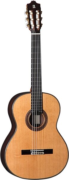 Alhambra 7-P Conservatory Classical Guitar, Action Position Back